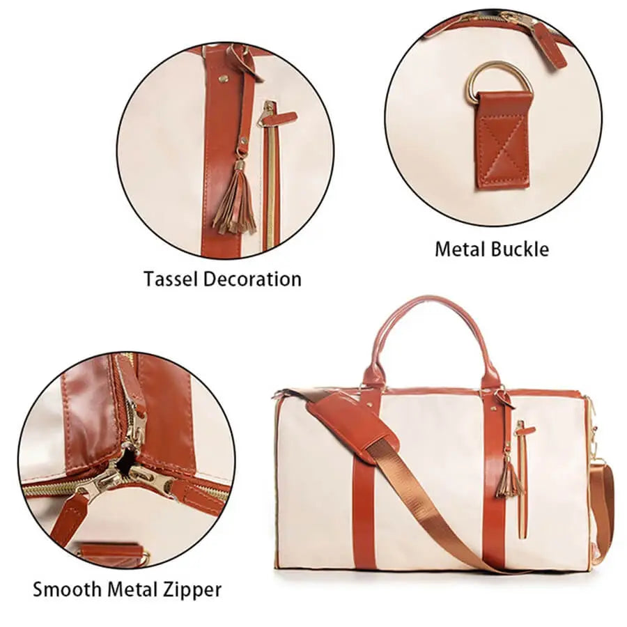 Foldable Travel Bag: Large Capacity, Multi-functional, Wrinkle Prevention