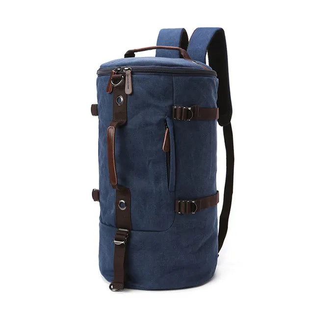 Men’s Canvas Vintage Travel Bags Large Capacity Tote Shoulder Bag Daily Bolsa Multifunction Duffel Bag (Copy)