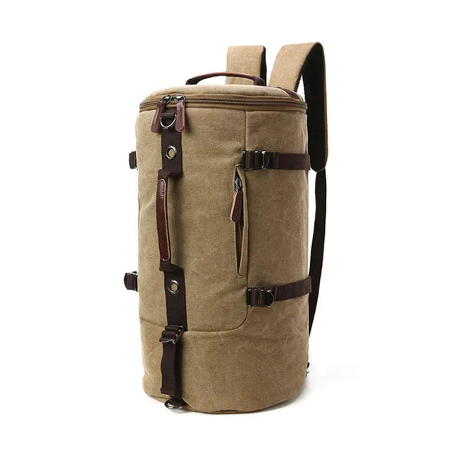 Men’s Canvas Vintage Travel Bags Large Capacity Tote Shoulder Bag Daily Bolsa Multifunction Duffel Bag (Copy)